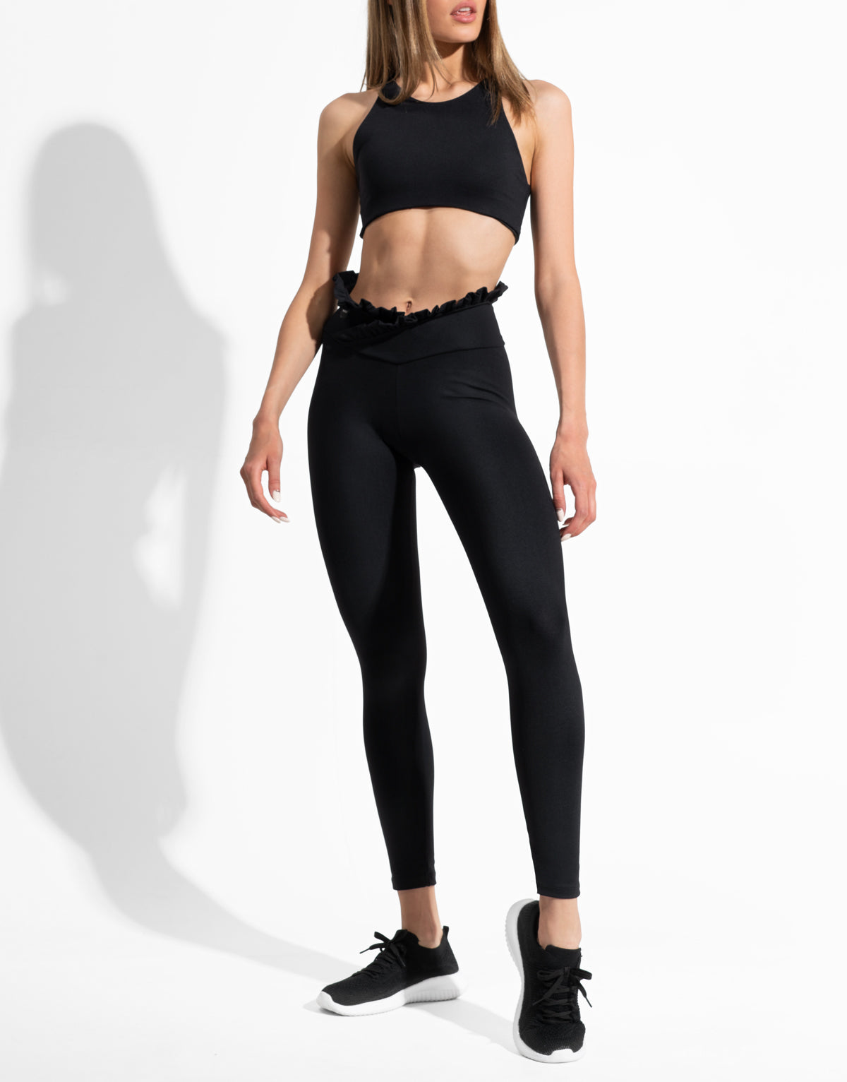 RUFFLE BLACK