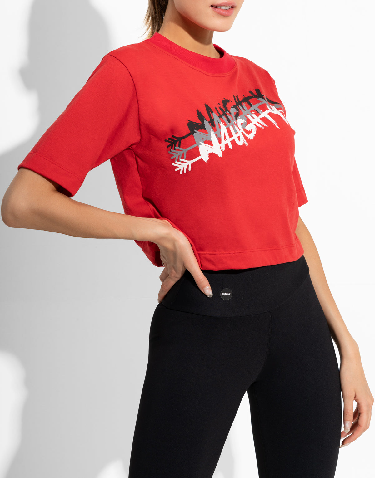 NAUGHTY RED TEE