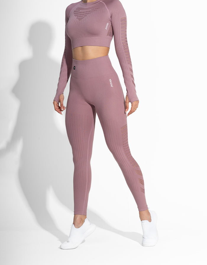 COOL CORE PINK SEAMLESS TOP