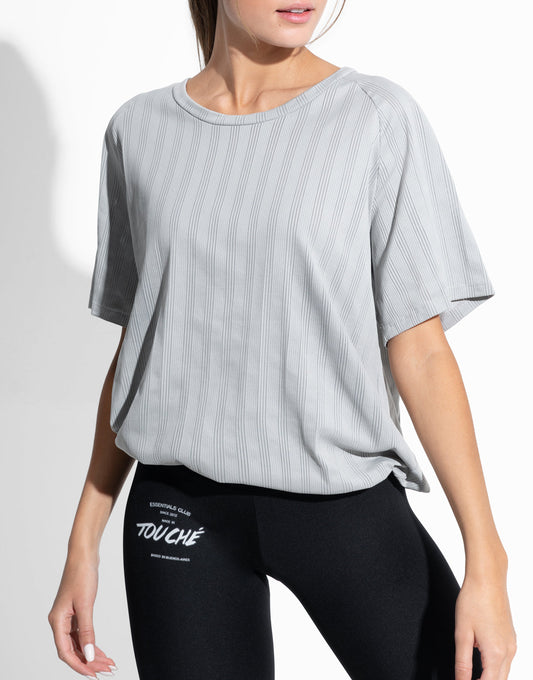 SCULPT GREY TEE