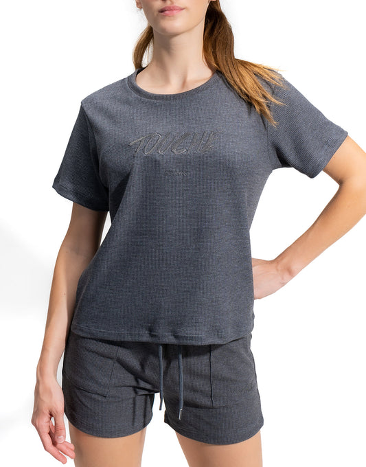 GREY HONEY TEE